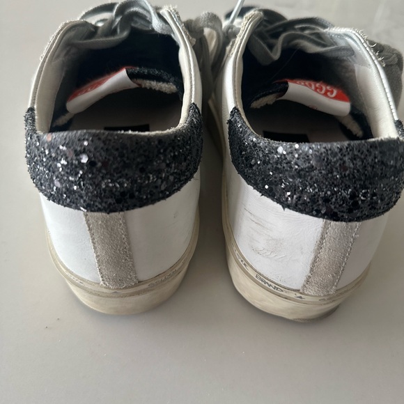 PRISTINE Golden Goose SparkleBlack Sneakers(38) - Picture 6 of 10